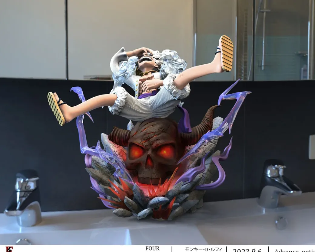 1/6 & 1/4 Scale Sun God Nika Monkey D. Luffy with LED & Sound - ONE PIECE Resin Statue - Four Emperors (4E) Studio