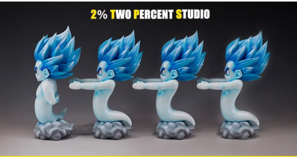 1/6 & 1/4 Scale Super Ghost Team - Dragon Ball Resin Statue - Two Percent Studio