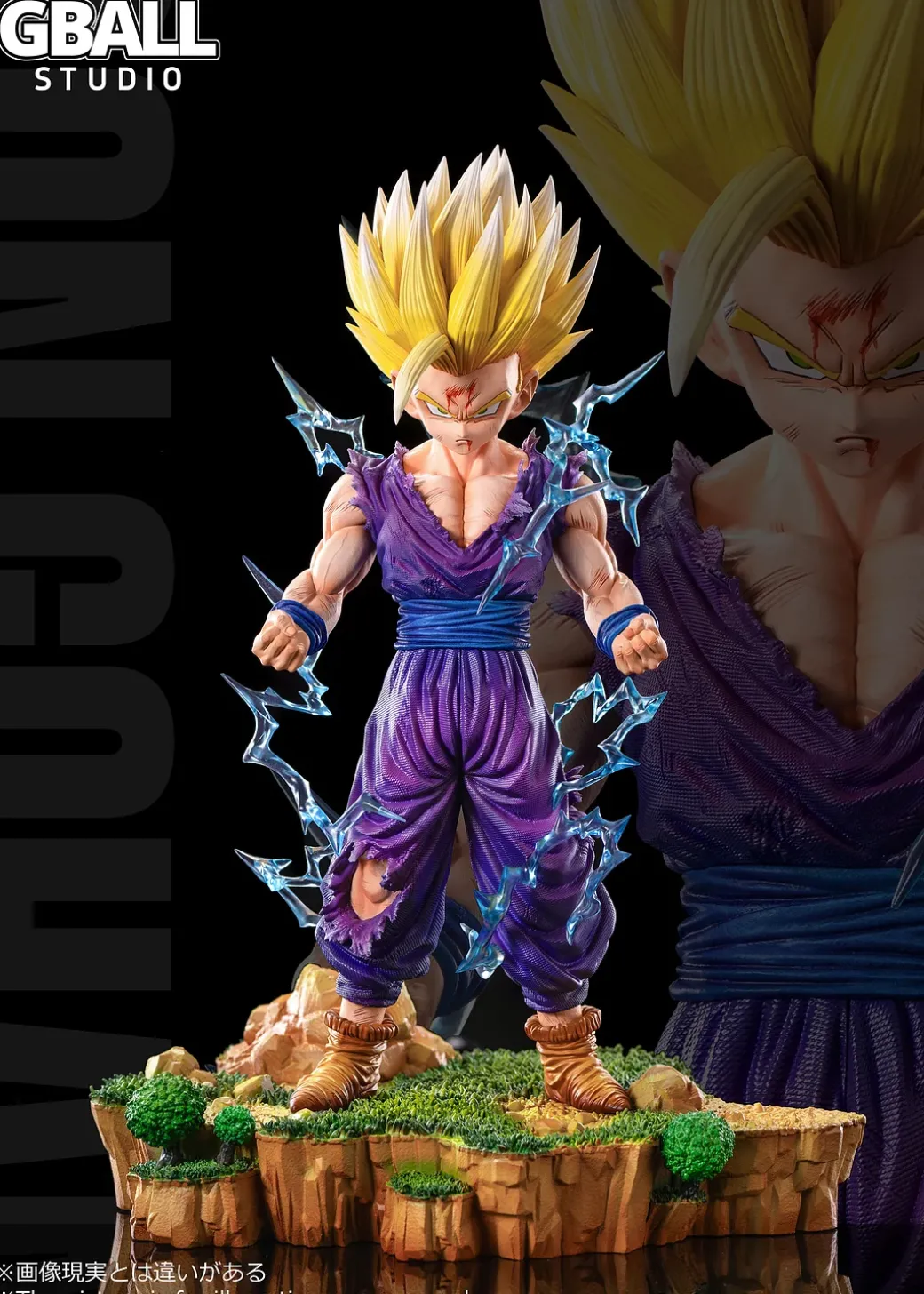 1/6 & 1/4 Scale Super Saiyan 1 & Super Saiyan 2 Son Gohan - Dragon Ball Resin Statue - GBALL Studio