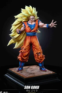 1/6 & 1/4 Scale Super Saiyan 3 Son Goku - Dragon Ball Resin Statue - DK Studio
