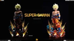 1/6 & 1/4 Scale Super Saiyan 1 Son Goku 2.0 with LED - Dragon Ball Resin Statue - Du-Studio
