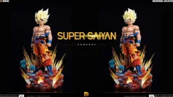 1/6 & 1/4 Scale Super Saiyan 1 Son Goku 2.0 with LED - Dragon Ball Resin Statue - Du-Studio