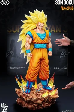1/6 & 1/4 Scale Super Saiyan 3 Son Goku - Dragon Ball Resin Statue - Unlimited Studios
