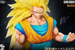 1/6 & 1/4 Scale Super Saiyan 3 Son Goku - Dragon Ball Resin Statue - Unlimited Studios