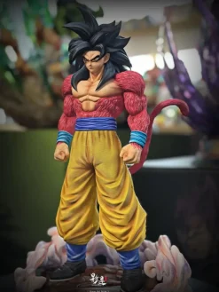 1/6 & 1/4 Scale Super Saiyan 4 Son Goku - Dragon Ball Resin Statue - D-M Studios