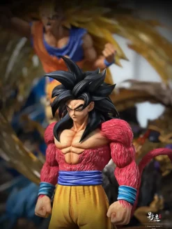 1/6 & 1/4 Scale Super Saiyan 4 Son Goku - Dragon Ball Resin Statue - D-M Studios