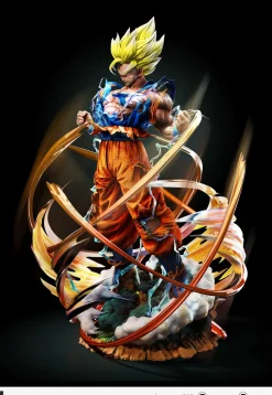 1/6 & 1/4 Scale Super Saiyan 2 Son Goku - Dragon Ball Resin Statue - LAST SLEEP Studios