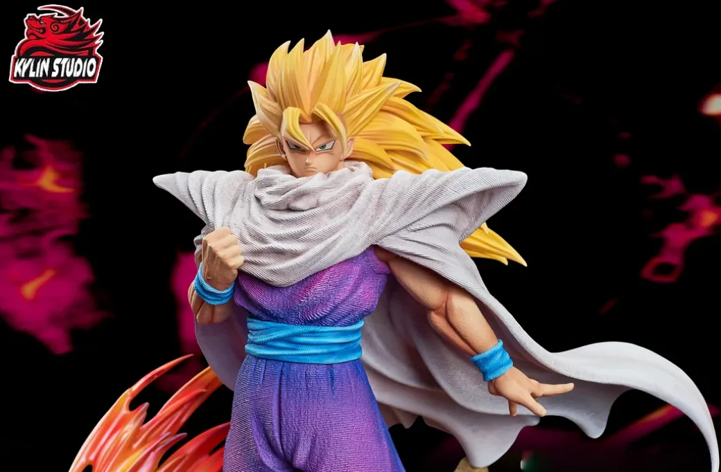 1/6 & 1/4 Scale Super Saiyan 3 Son Gohan - Dragon Ball Resin Statue - Kylin Studio
