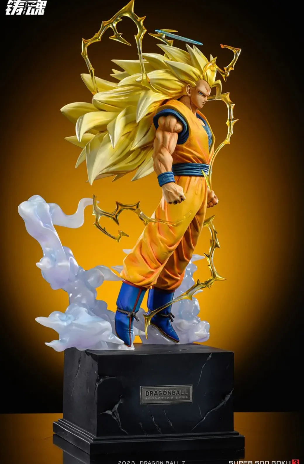 1/6 & 1/4 Scale Super Saiyan 3 Son Goku - Dragon Ball Resin Statue - Sculpting Soul Studios