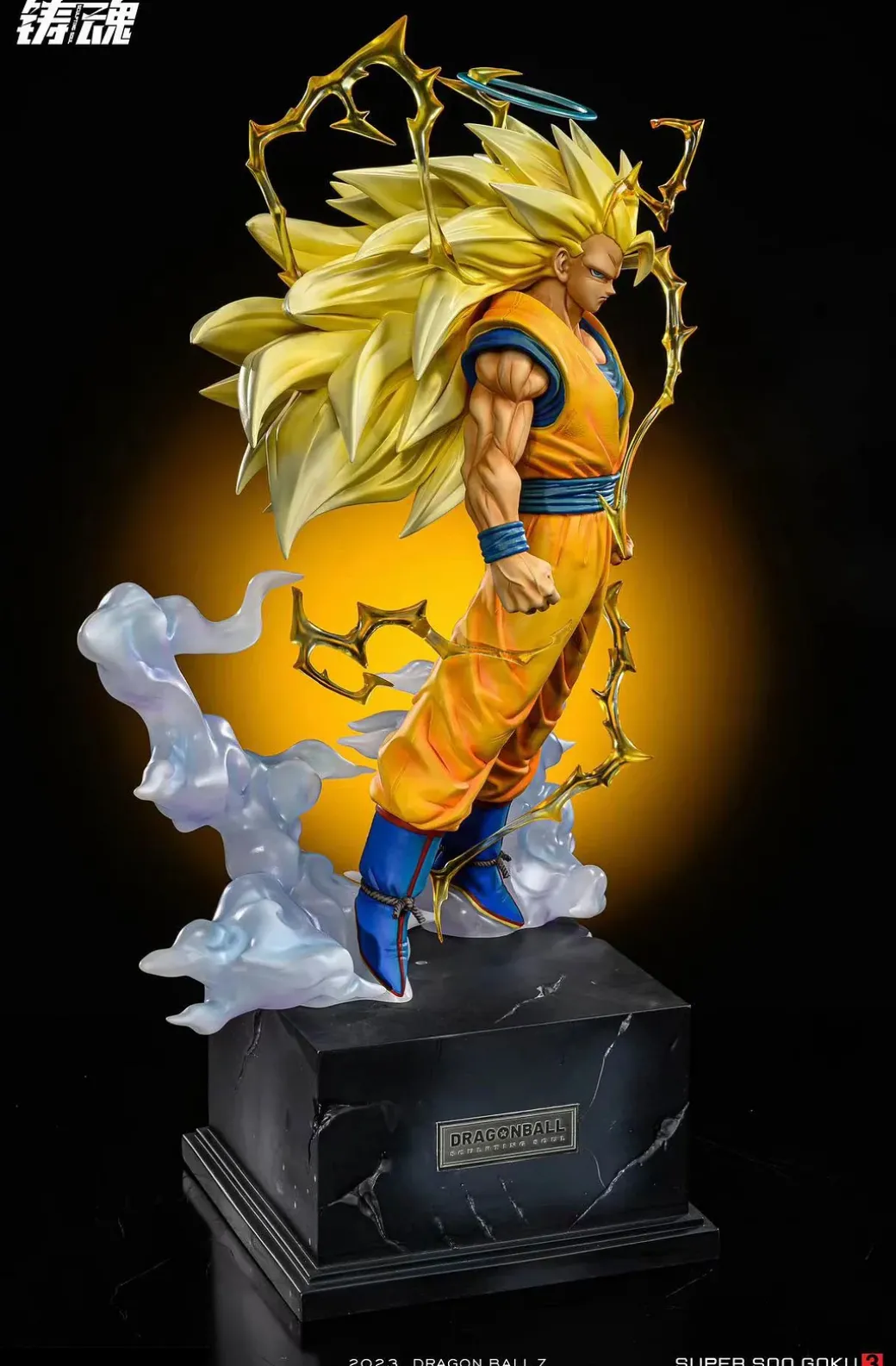1/6 & 1/4 Scale Super Saiyan 3 Son Goku - Dragon Ball Resin Statue - Sculpting Soul Studios
