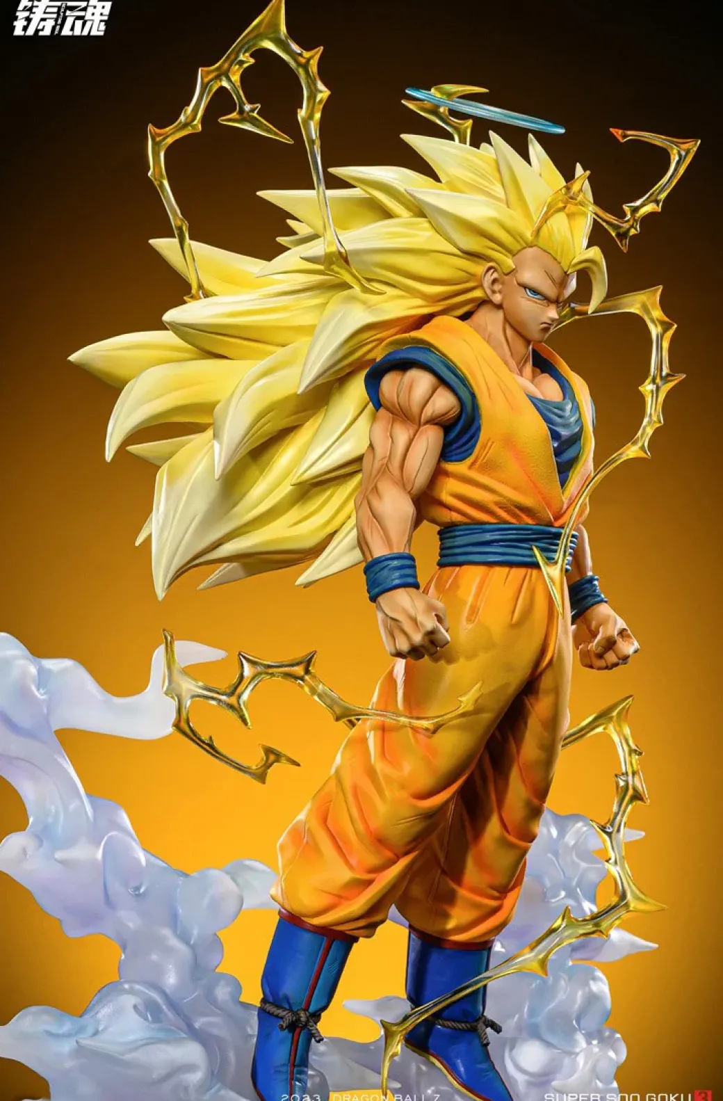 1/6 & 1/4 Scale Super Saiyan 3 Son Goku - Dragon Ball Resin Statue - Sculpting Soul Studios