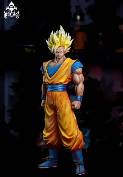 1/6 & 1/4 Scale Super Saiyan 2 Son Goku with NFC Chips - Dragon Ball Resin Statue - Anchoret Studio