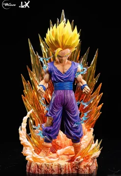 1/6 & 1/4 Scale Super Saiyan 2 Son Gohan - Dragon Ball Resin Statue - Wolf Studios
