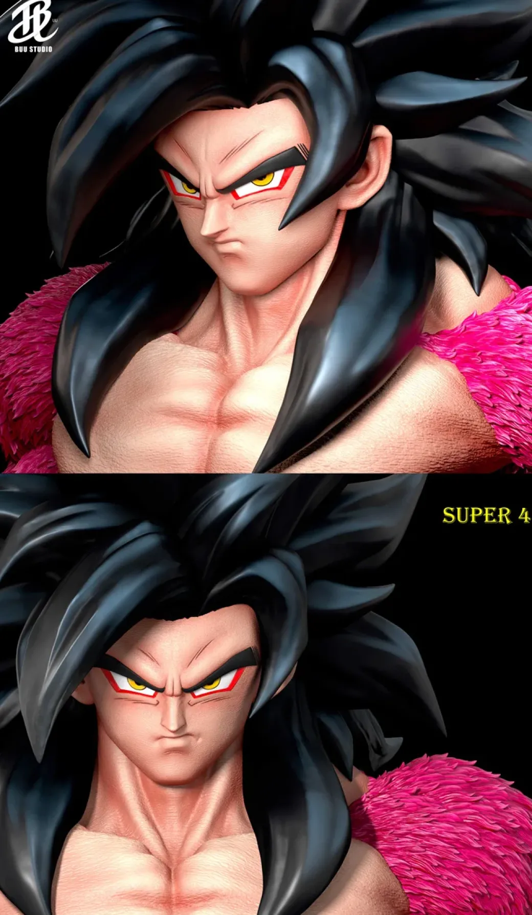 1/6 & 1/4 Scale Super Saiyan 4 Son Goku - Dragon Ball Resin Statue - BUU Studios