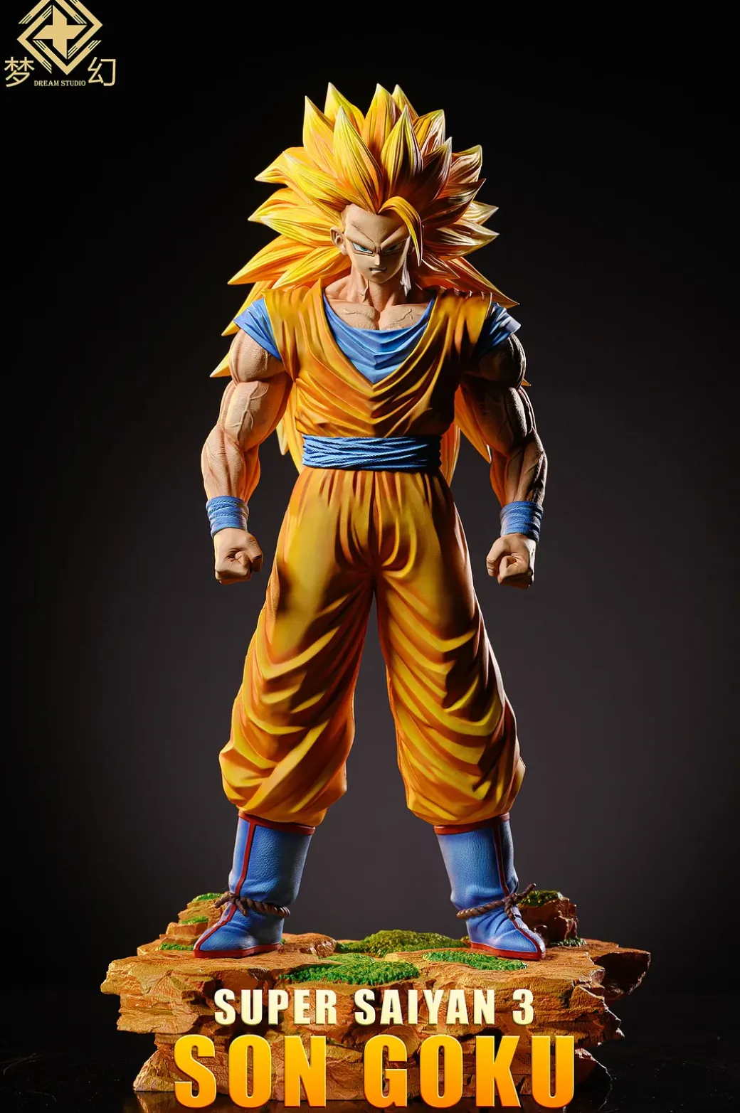 1/6 & 1/3 Scale Super Saiyan 3 Son Goku - Dragon Ball Resin Statue - Dream Studios