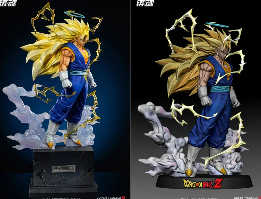1/6 & 1/4 Scale Super Saiyan 3 Vegetto - Dragon Ball Resin Statue - Sculpting Soul Studios