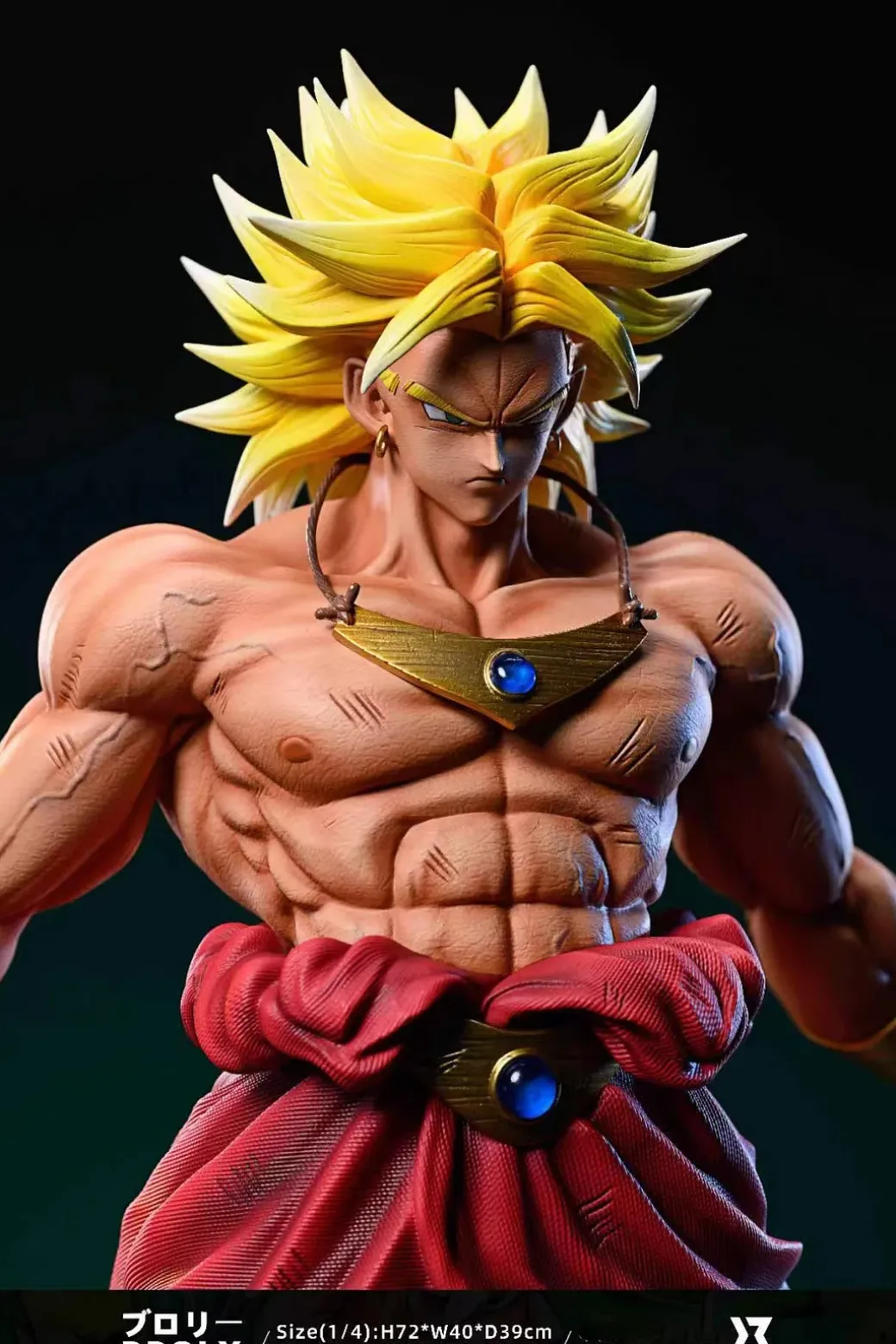 1/6 & 1/4 Scale Super Saiyan Broly with LED - Dragon Ball Resin Statue - Z Studio