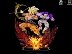 1/6 & 1/4 Scale Super Saiyan Son Goku vs Frieza with LED - Dragon Ball Resin Statue - FC Studios