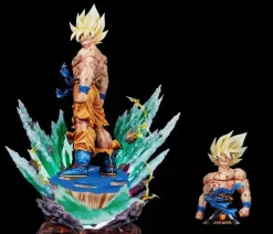 1/4 & 1/6 Scale Super Saiyan Son Goku - Dragon Ball Resin Statue - FC Studios
