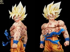 1/4 & 1/6 Scale Super Saiyan Son Goku - Dragon Ball Resin Statue - FC Studios