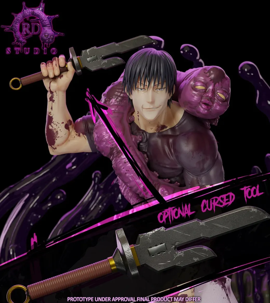 1/6 & 1/4 Scale Toji Fushiguro - Jujutsu Kaisen Resin Statue - RD Studio