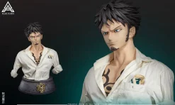 1/4 & 1/1 Scale Trafalgar D. Water Law Bust Statue - ONE PIECE Resin Statue - Atlas Studio