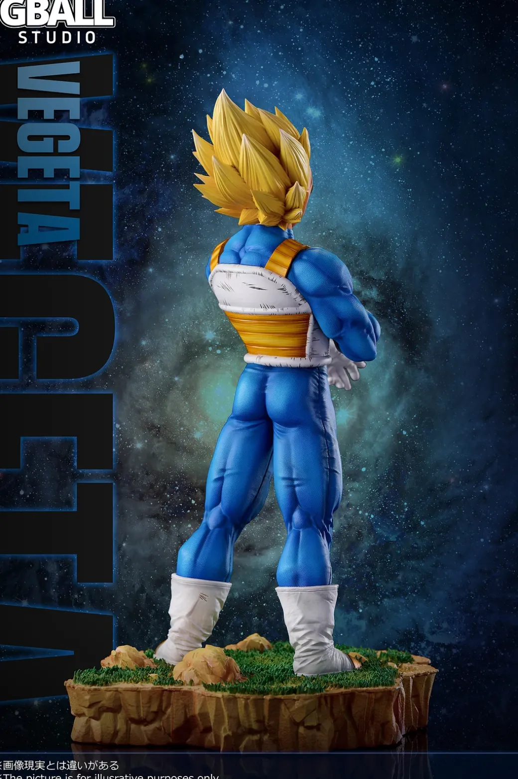 1/6 & 1/4 Scale Vegeta - Dragon Ball Resin Statue - GBALL Studio