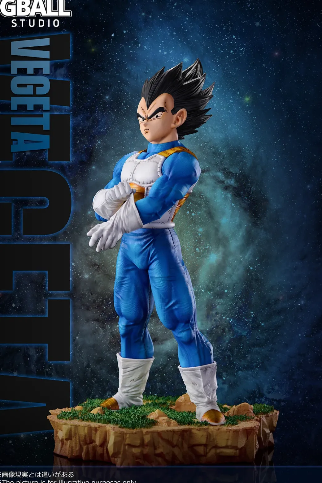 1/6 & 1/4 Scale Vegeta - Dragon Ball Resin Statue - GBALL Studio