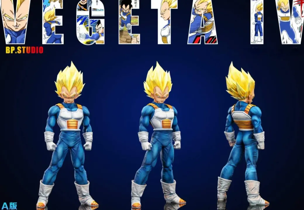 1/6 & 1/4 Scale Vegeta - Dragon Ball Resin Statue - BP Studios