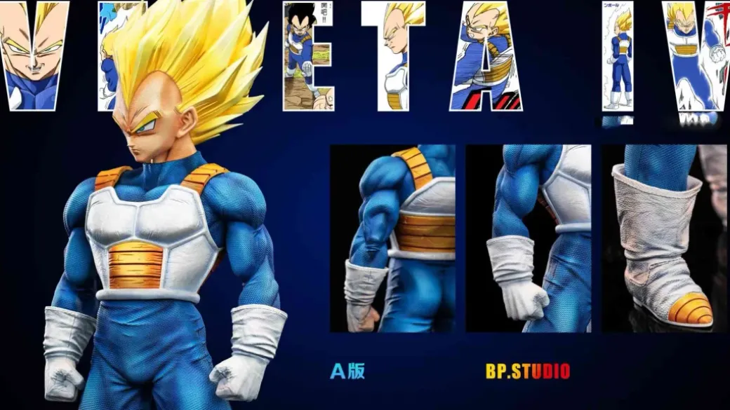 1/6 & 1/4 Scale Vegeta - Dragon Ball Resin Statue - BP Studios