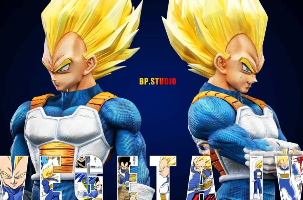 1/6 & 1/4 Scale Vegeta - Dragon Ball Resin Statue - BP Studios