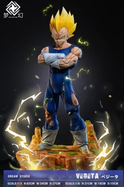 1/6 & 1/3 Scale Vegeta - Dragon Ball Resin Statue - Dream Studios