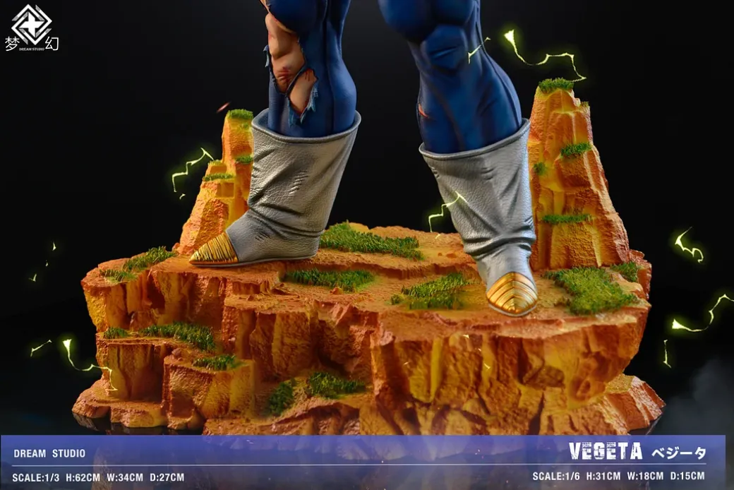 1/6 & 1/3 Scale Vegeta - Dragon Ball Resin Statue - Dream Studios