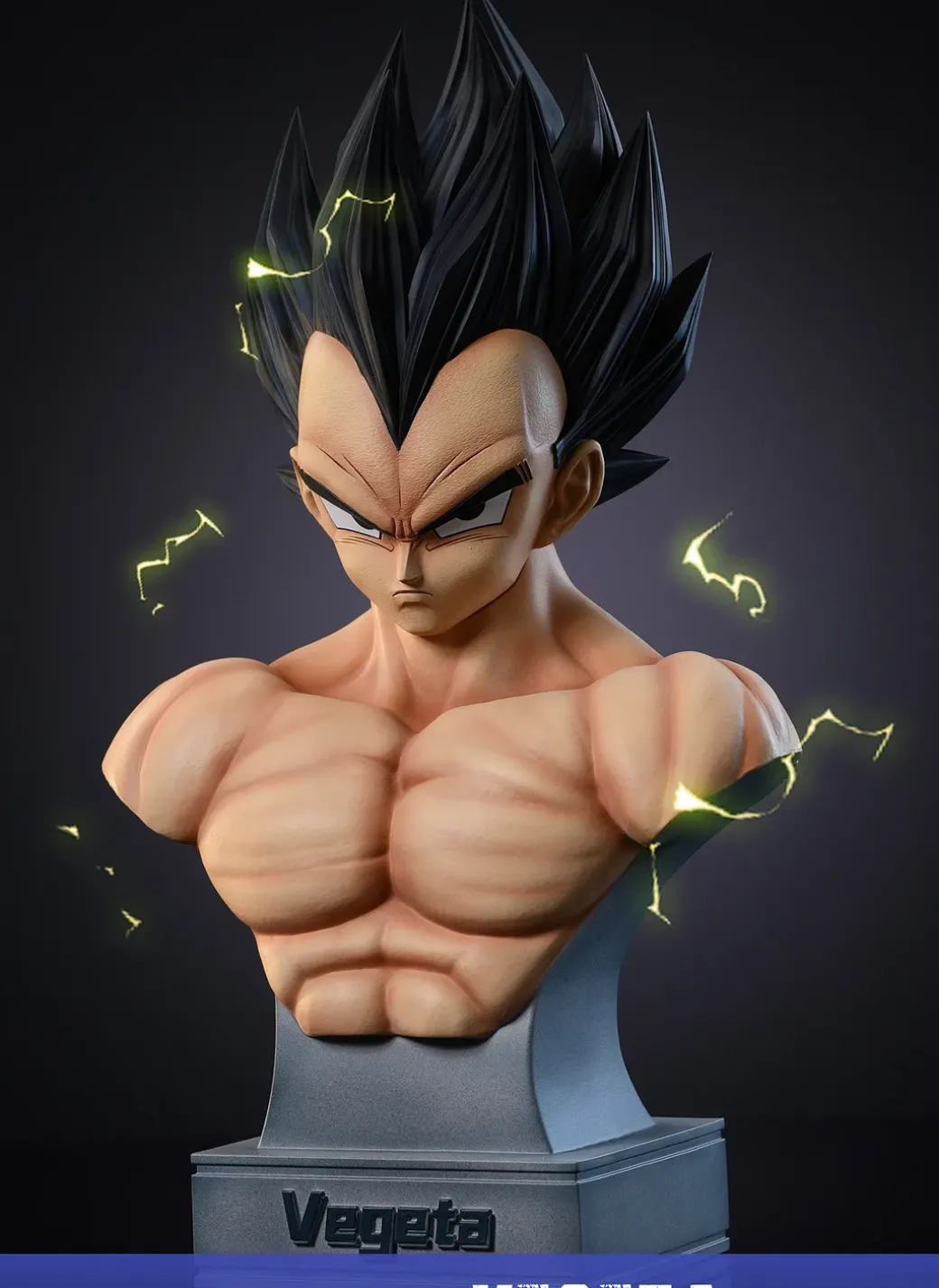 1/6 & 1/3 Scale Vegeta - Dragon Ball Resin Statue - Dream Studios