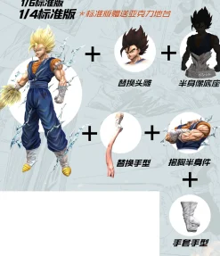 1/6 & 1/4 Scale Vegetto - Dragon Ball Resin Statue - Hero Belief Studios