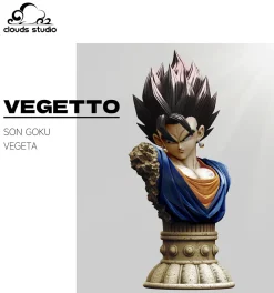 1/6 & 1/4 Scale Vegetto VS Buu - Dragon Ball Resin Statue - Clouds Studios