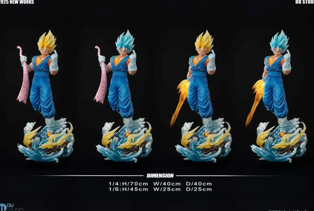 1/6 & 1/4 Scale Vegetto with LED - Dragon Ball Resin Statue - Du-Studio