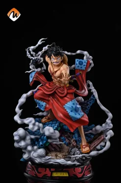 1/4 & 1/6 Scale Wano Country Monkey·D·Luffy - ONE PIECE Resin Statue - Never Wither