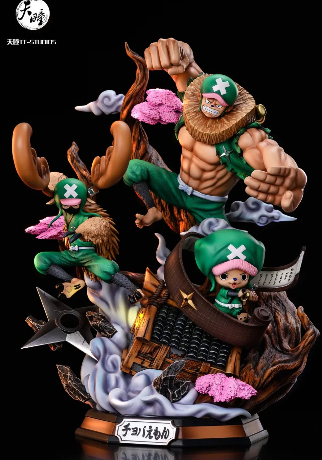 1/4 & 1/6 Scale Wano Country Ninja Tony Tony Chopper - ONE PIECE Resin Statue - TT Studios