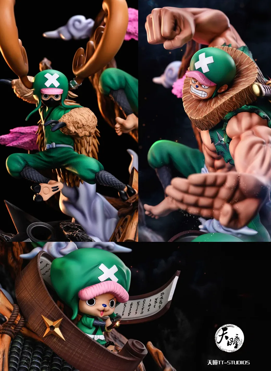 1/4 & 1/6 Scale Wano Country Ninja Tony Tony Chopper - ONE PIECE Resin Statue - TT Studios