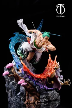 1/4 & 1/6 Scale Wano Country Roronoa Zoro - ONE PIECE Resin Statue - OT Studios