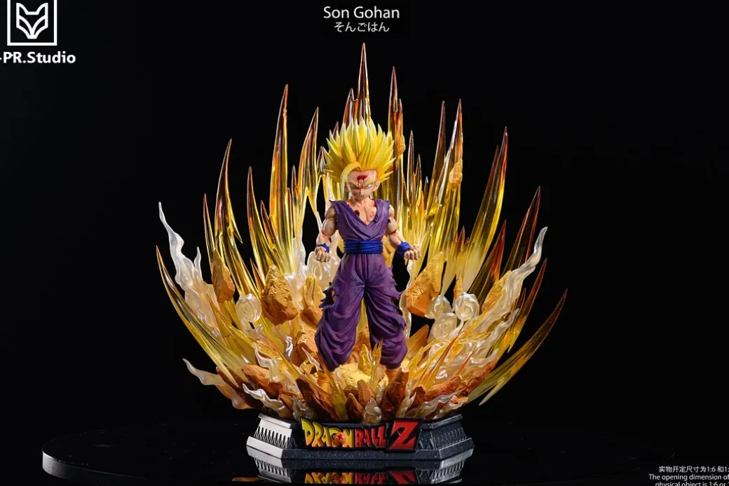 1/6 & 1/4 Scale Warrior 02 Super Saiyan 2 Son Gohan - Dragon Ball Resin Statue - Cpr Studio