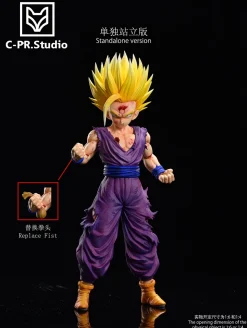 1/6 & 1/4 Scale Warrior 02 Super Saiyan 2 Son Gohan - Dragon Ball Resin Statue - Cpr Studio