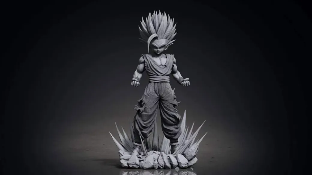 1/6 & 1/4 Scale Warrior 02 Super Saiyan 2 Son Gohan - Dragon Ball Resin Statue - Cpr Studio