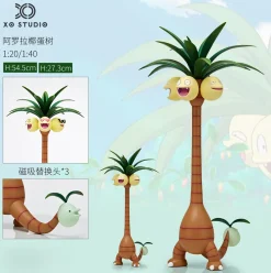1/40 & 1/20 Scale World Zukan Alolan Exeggutor - Pokemon Resin Statue - XO Studio