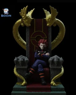 1/20 & 1/8 Scale World Zukan Elite Four Series Lance - Pokemon Resin Statue - Boom Studios