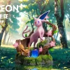1/20 & 1/15 Scale World Zukan Evolution of Espeon Set with LED - Pokemon Resin Statue - SK Studios