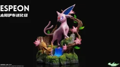 1/20 & 1/15 Scale World Zukan Evolution of Espeon Set with LED - Pokemon Resin Statue - SK Studios