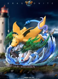 1/20 & 1/10 Scale World Zukan Evolution of Dragonite Set - Pokemon Statue - HZ-Studios