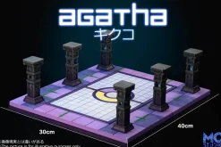 1/20 & 1/8 Scale World Zukan Ghost Type Agatha & Gengar - Pokemon Resin Statue - MG Studios